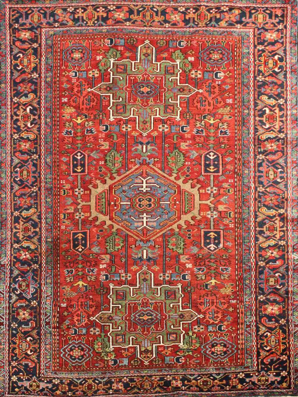 Appraisal: HERIZ RUG approx ' '' x ' '' retail tag