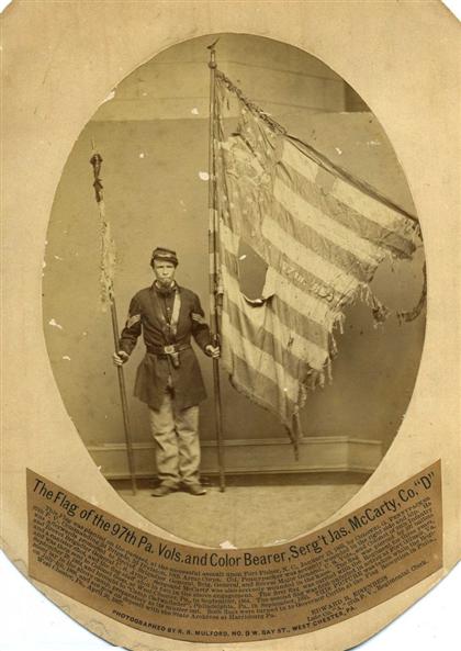 Appraisal: pieces American th-Century Photographs - Civil War Subjects Mulford R