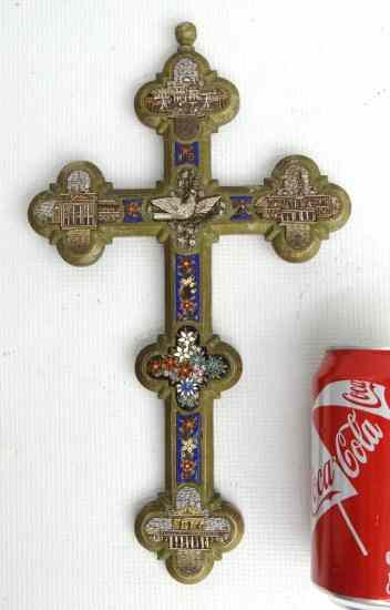 Appraisal: Religious icon cross '' x ''