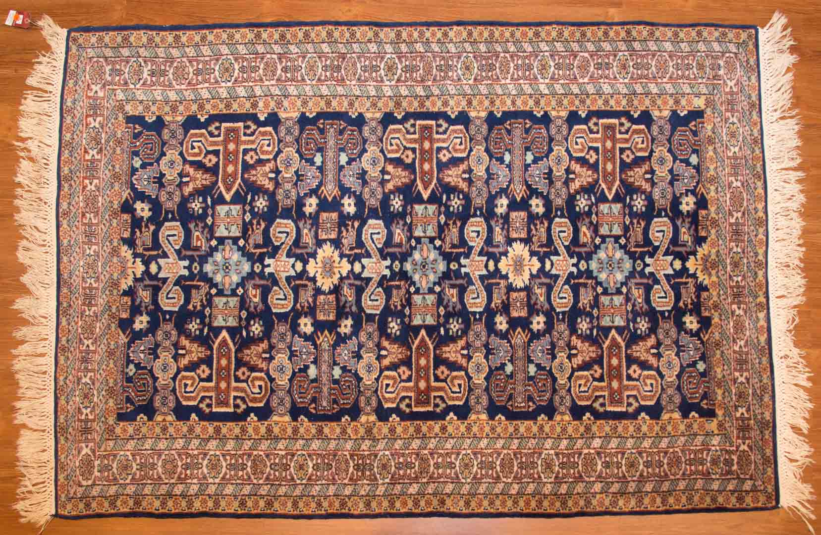 Appraisal: Indo Jaipur rug approx x India circa Condition Needs to