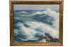 Appraisal: OOC - Seascape by Johnston J Inglis UK - signed