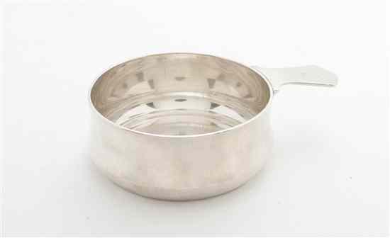 Appraisal: An American Sterling Silver Porringer Tiffany Co of circular form