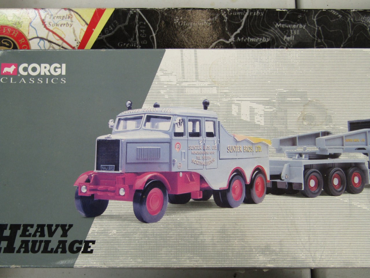 Appraisal: A Corgi British Road Services AEC ERGO eight wheel platform