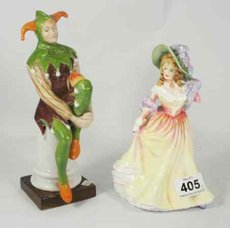 Appraisal: Royal Doulton Figure Katie HN and a Leonardo Collection Figure