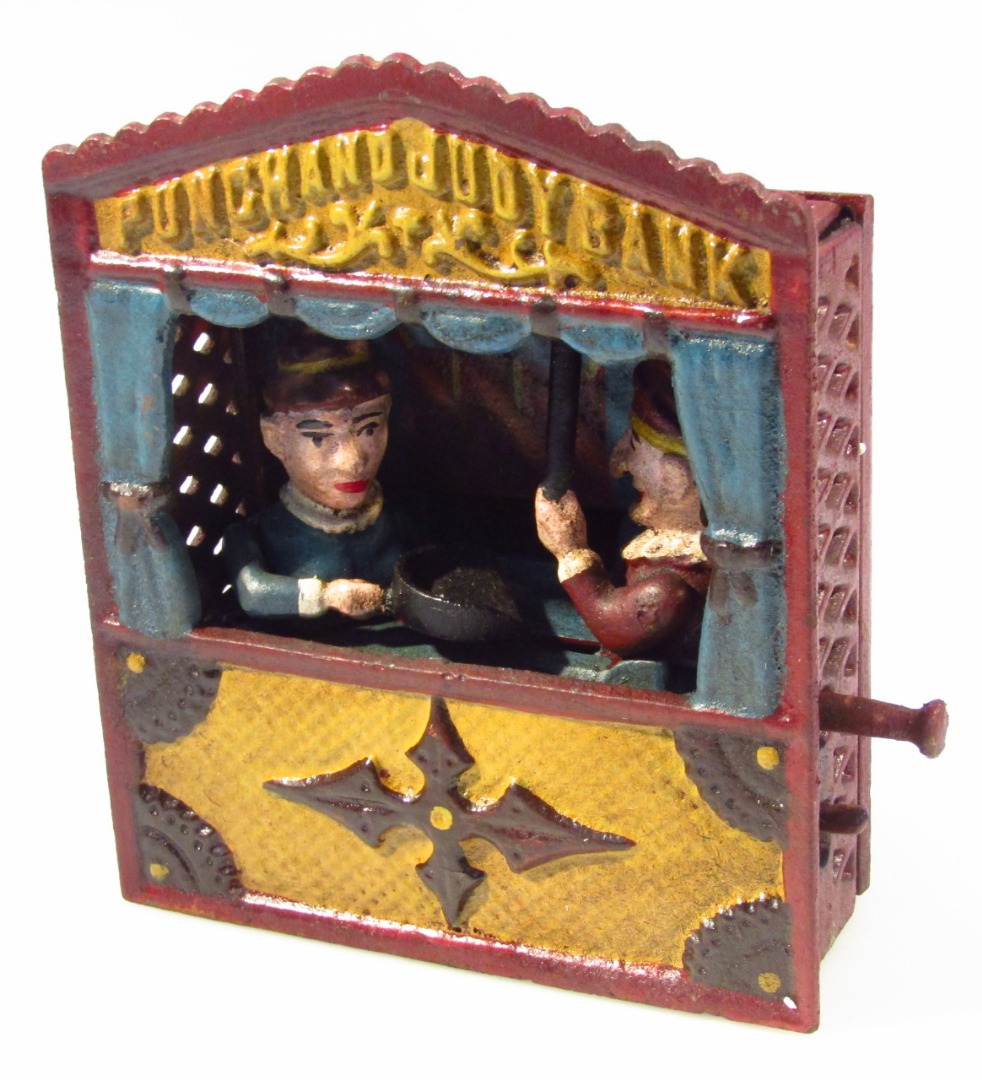 Appraisal: A Punch Judy mechanical bank