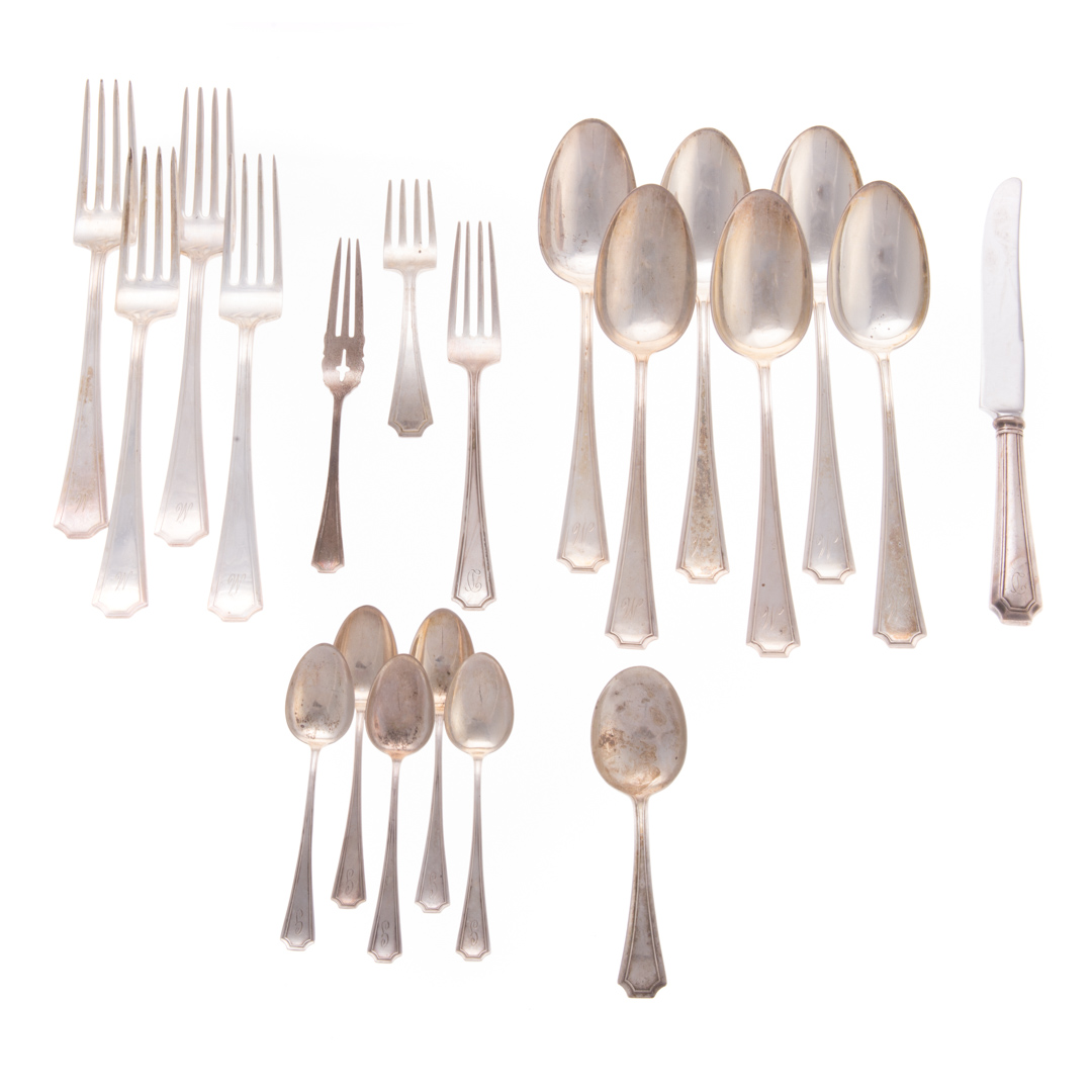 Appraisal: Gorham Fairfax miscellaneous sterling flatware pcs comprising dessert spoons demitasse