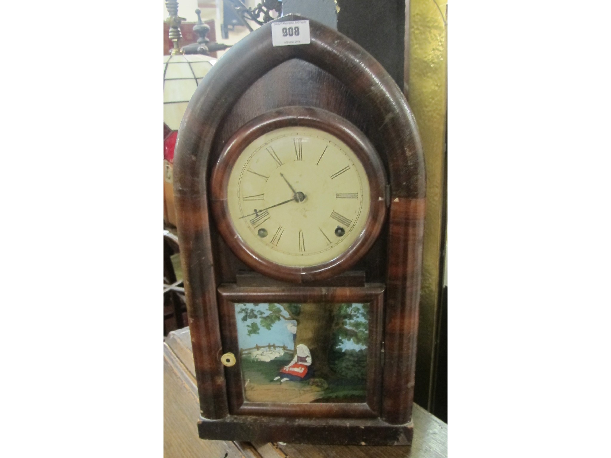 Appraisal: Late Victorian American mantel clock