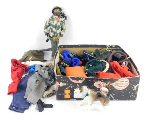 Appraisal: An Action Man figure and accessories to include Action Man