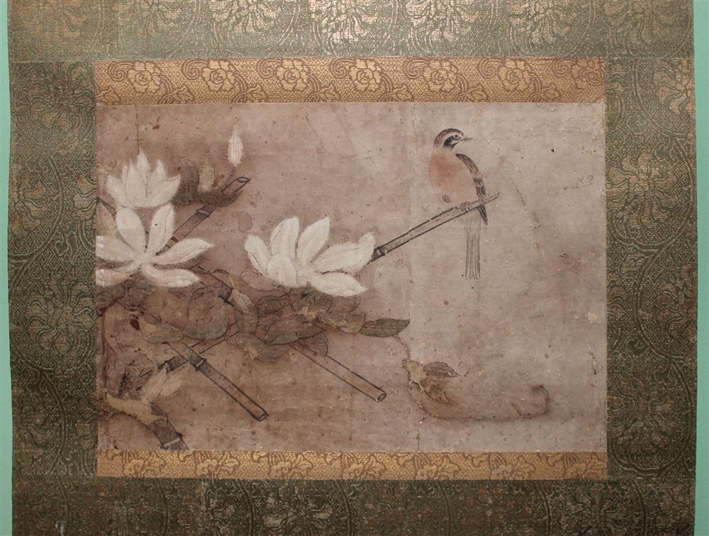 Appraisal: STYLE OF OGURI SOTAN JAPANESE TH TH CENTURY BIRD AND