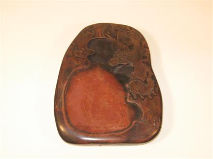 Appraisal: Chinese carved ink stone th th century