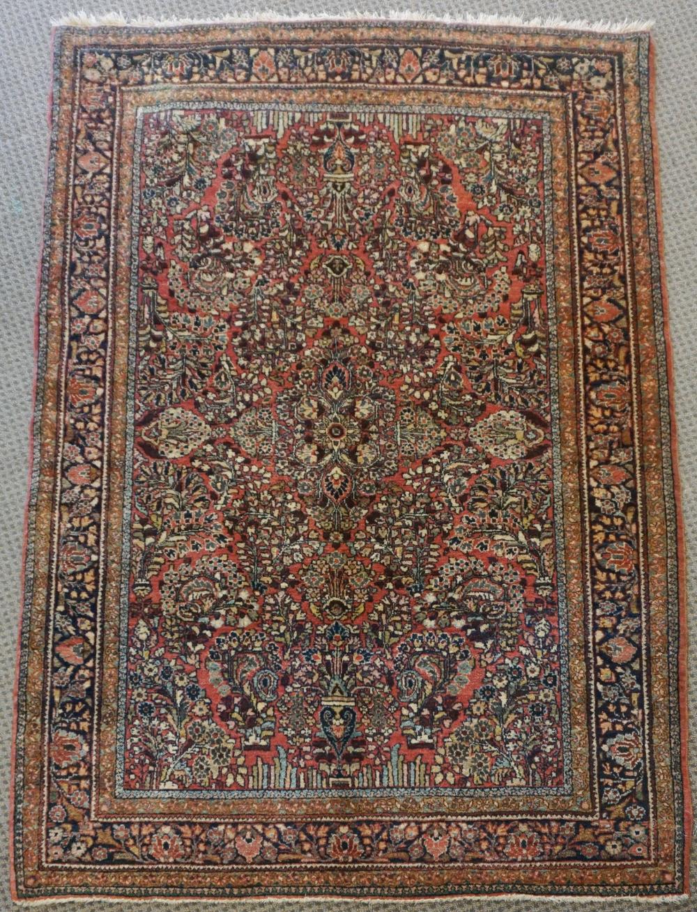 Appraisal: SAROUK RUG FT IN X FT INSarouk Rug Dimensions ft