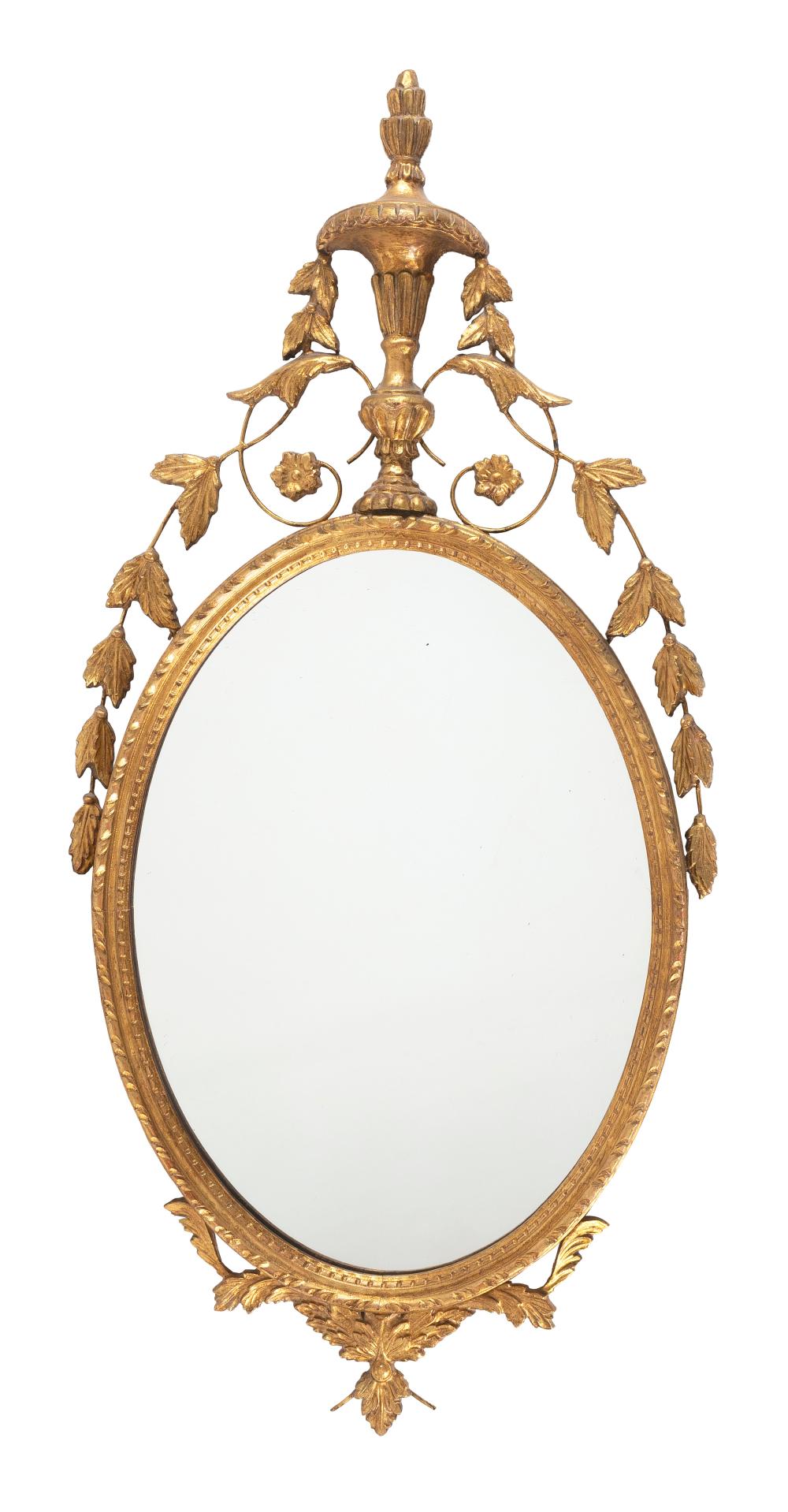 Appraisal: ADAM-STYLE MIRROR TH CENTURY HEIGHT WIDTH ADAM-STYLE MIRROR th Century