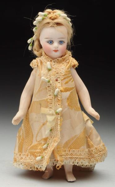 Appraisal: Lavish All-Bisque Mignonette Doll French Fran ois Gaultier-type with slender