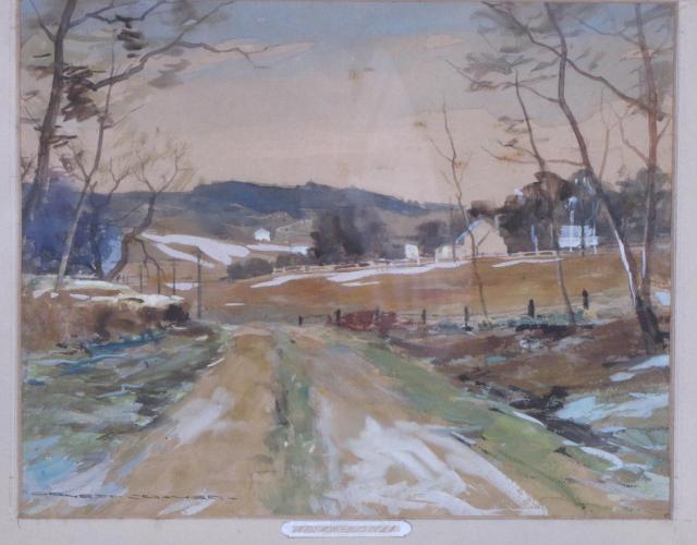 Appraisal: Ernest Cramer American x Watercolor Signed Lower Left titled on