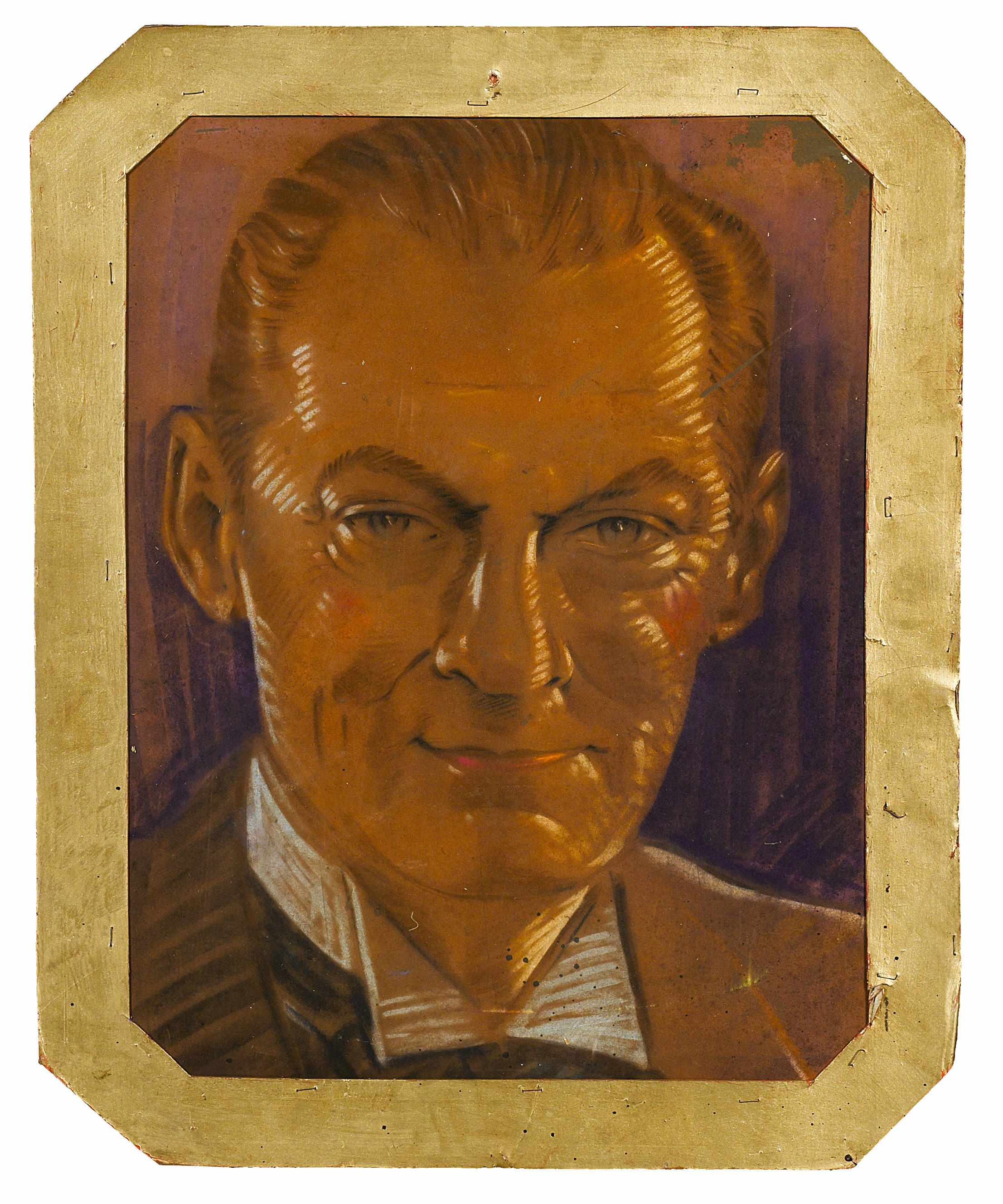 Appraisal: The Gaston Collection of Original Lobby Art A Lionel Barrymore