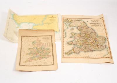 Appraisal: John Smith Fl A New Map of South Britain of