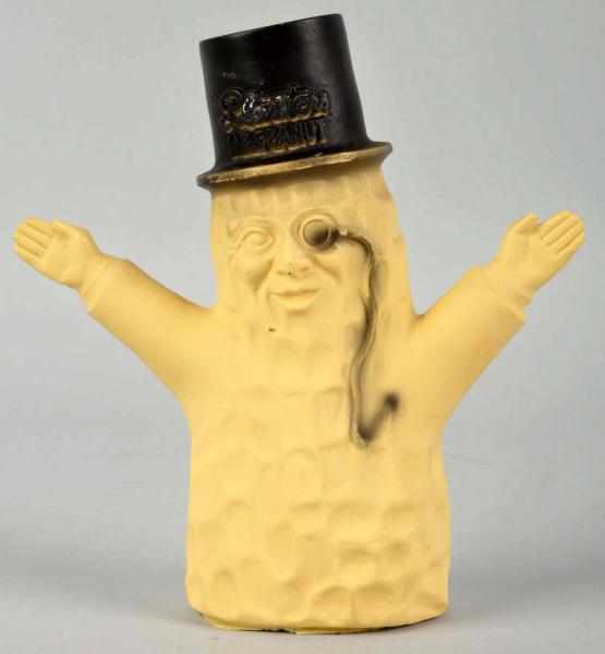 Appraisal: Rubber Mr Peanut Hand Puppet Very clean and bright with