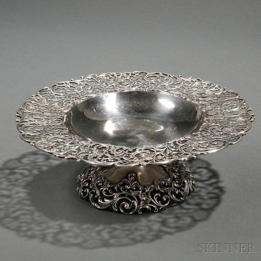 Appraisal: Theodore Starr Sterling Silver Compote New York first quarter th