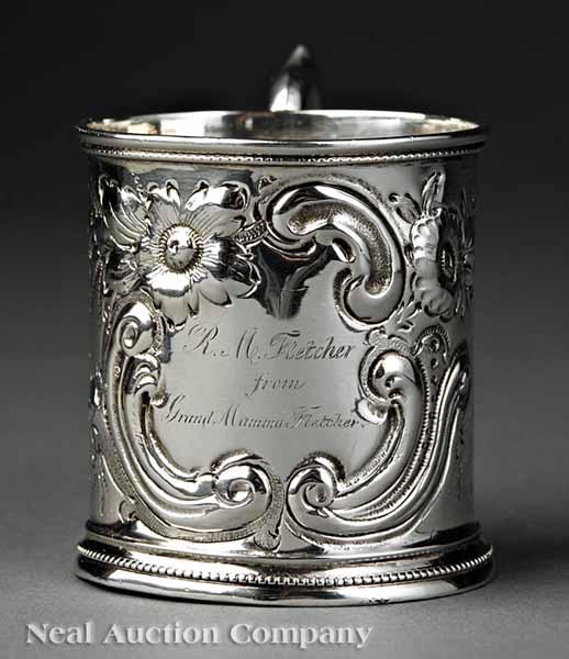 Appraisal: A Kentucky Coin Silver Cup John Kitts and David C