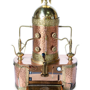 Appraisal: A Gaggia Orione Copper Espresso Machine TH CENTURY Height inches