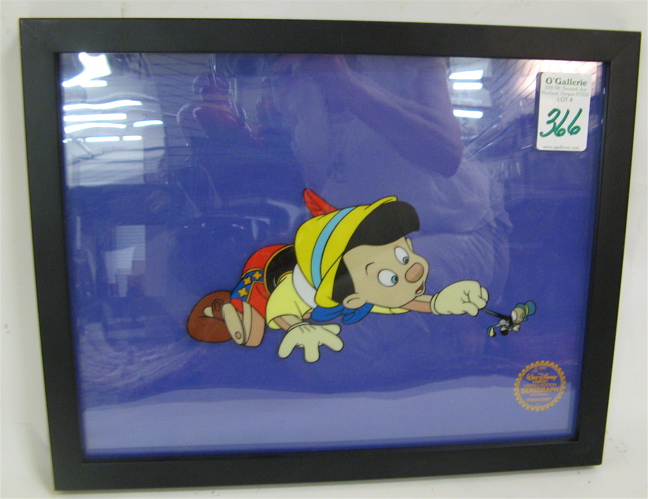 Appraisal: WALT DISNEY STUDIOS LIMITED EDITION SERIGRAPH CEL titled Pinocchio from