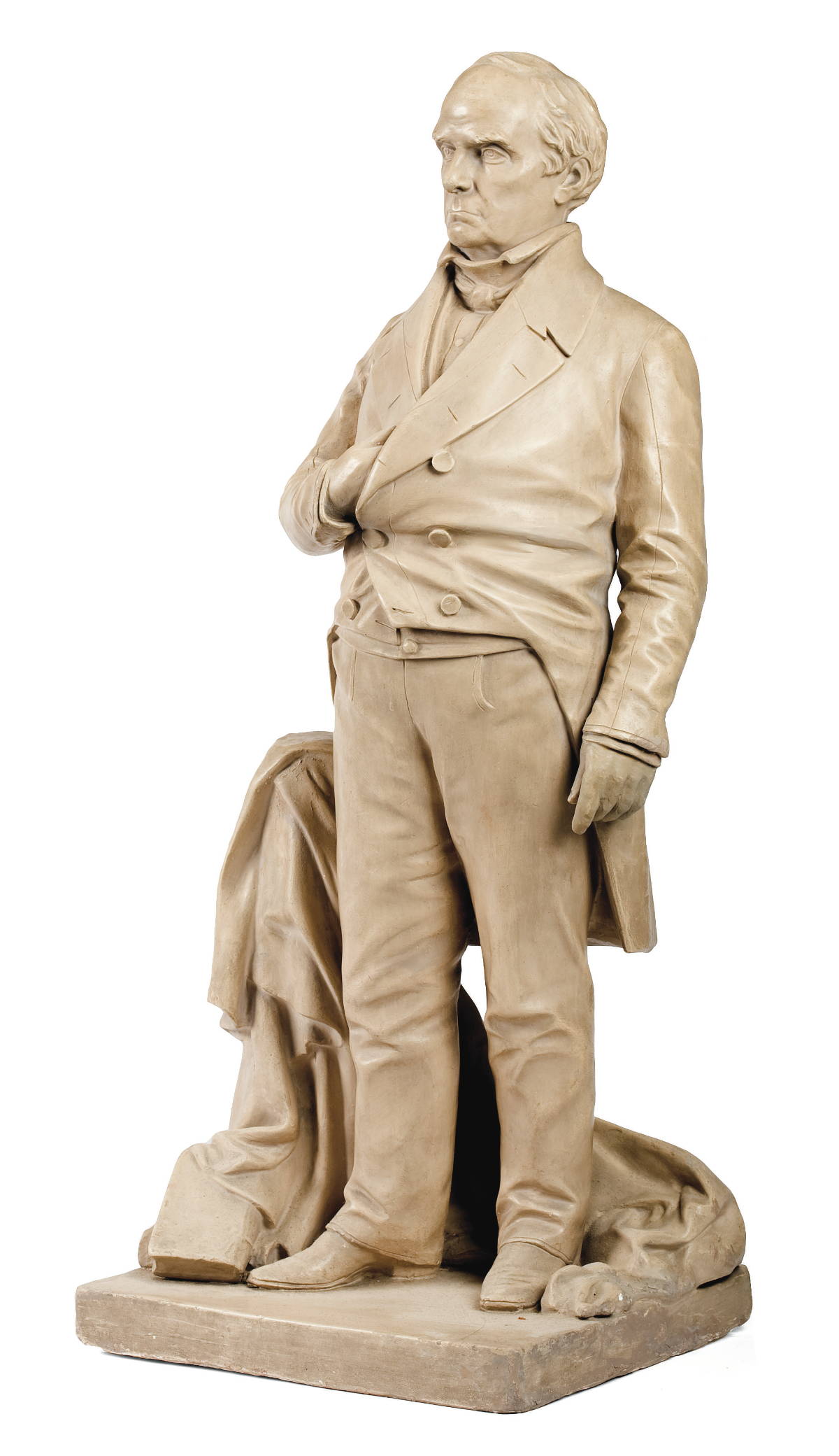 Appraisal: THOMAS BALL AMERICAN - STANDING FIGURE OF DANIEL WEBSTER Cast