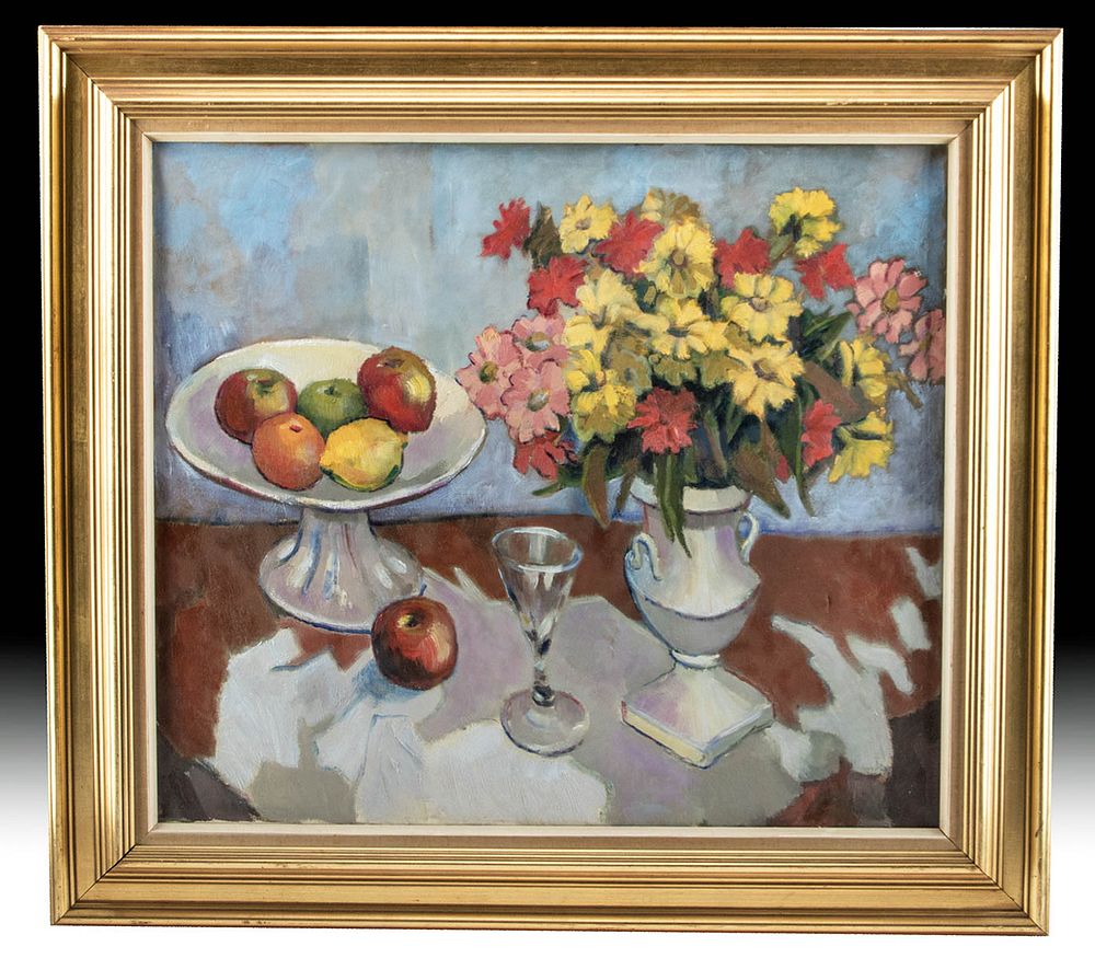 Appraisal: Framed Circle of Cadell Still Life ex-Christie's Circle of Francis