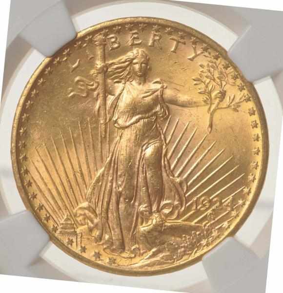 Appraisal: St Gaudens Double Eagle Description NGC MS