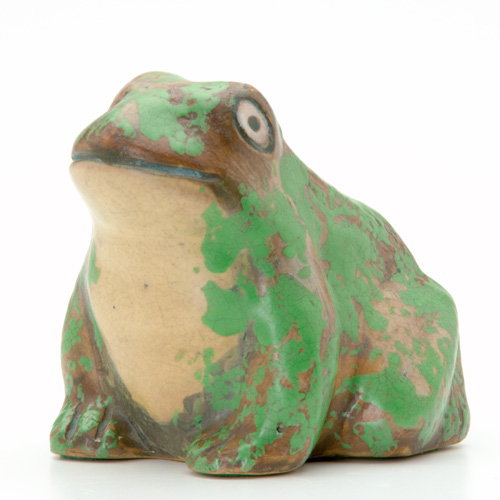 Appraisal: WELLER Coppertone frog figure Very small burst to body Marked