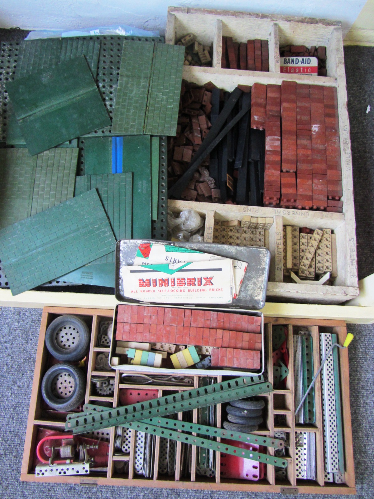 Appraisal: A quantity of Meccano parts and accessories and a Mini