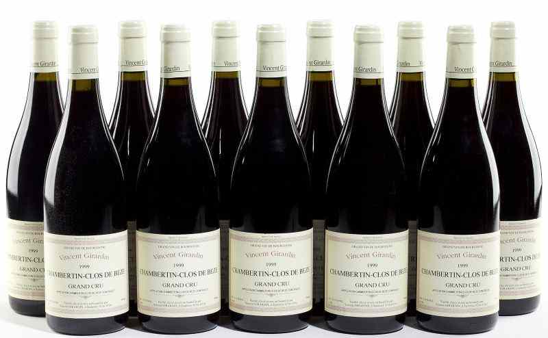 Appraisal: Chambertin Clos de BezeVincent Girardin bottlesRemoved from Mr Knott's large