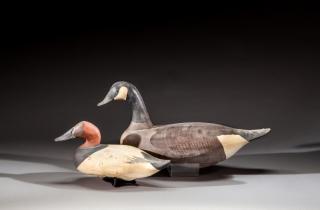 Appraisal: Canvasback Drake and Canada Goose Canvasback Drake and Canada GooseHavre