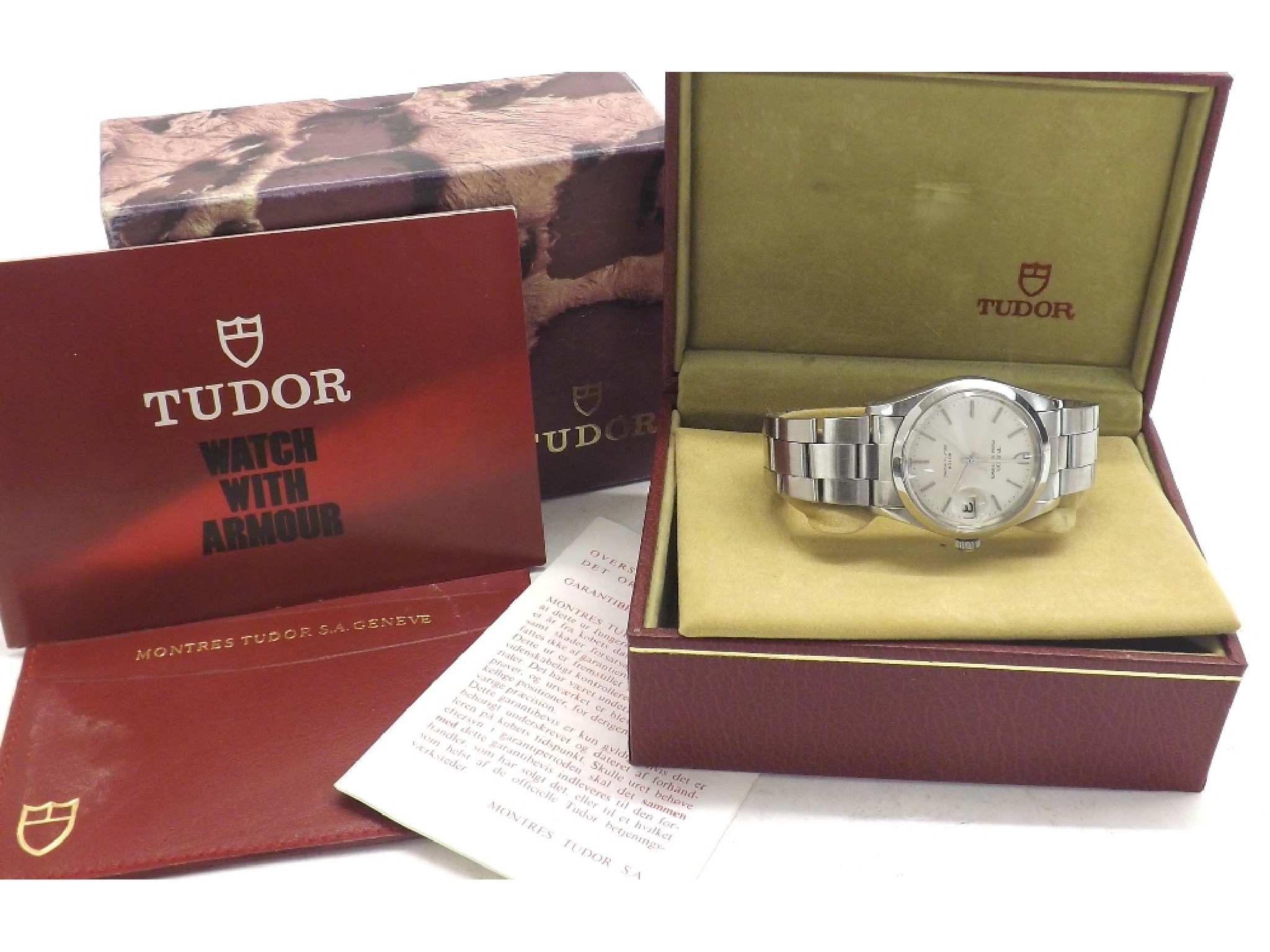 Appraisal: Tudor Prince Oysterdate Rotor Self-Winding stainless steel gentleman's bracelet watch