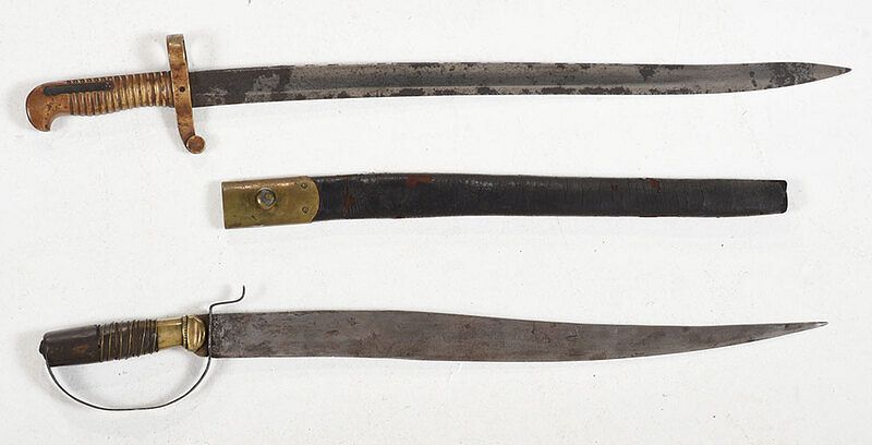 Appraisal: Two Short Swords late th early th century unknown makers