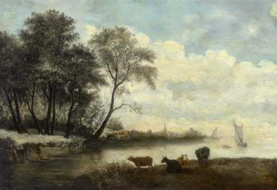 Appraisal: RUYSDAEL SALOMON VAN Haarlem um - in der Art von