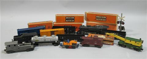 Appraisal: LIONEL MODEL TRAINS POSTWAR COLLECTION Including No Locomotive No W