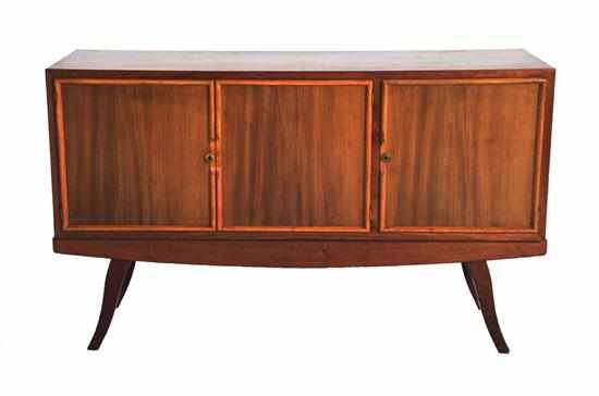 Appraisal: SCHULIM KRIMPER - A FITTED SIDEBOARD Melbourne c Australian red