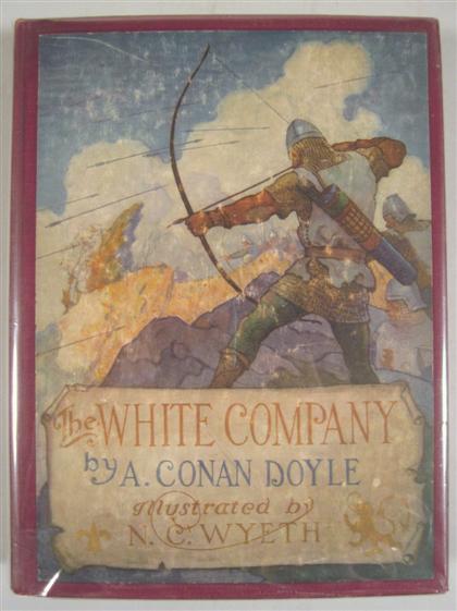 Appraisal: vol Wyeth N C illustrator Doyle Arthur Conan The White