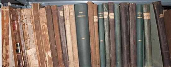 Appraisal: City Ordinances Selection of twenty-four volumes of Baltimore official printed