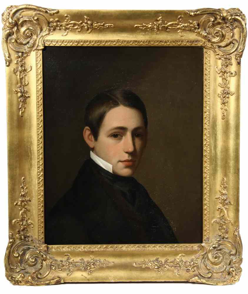 Appraisal: OOC - Portrait of Young Lad attributed to Thomas Sully