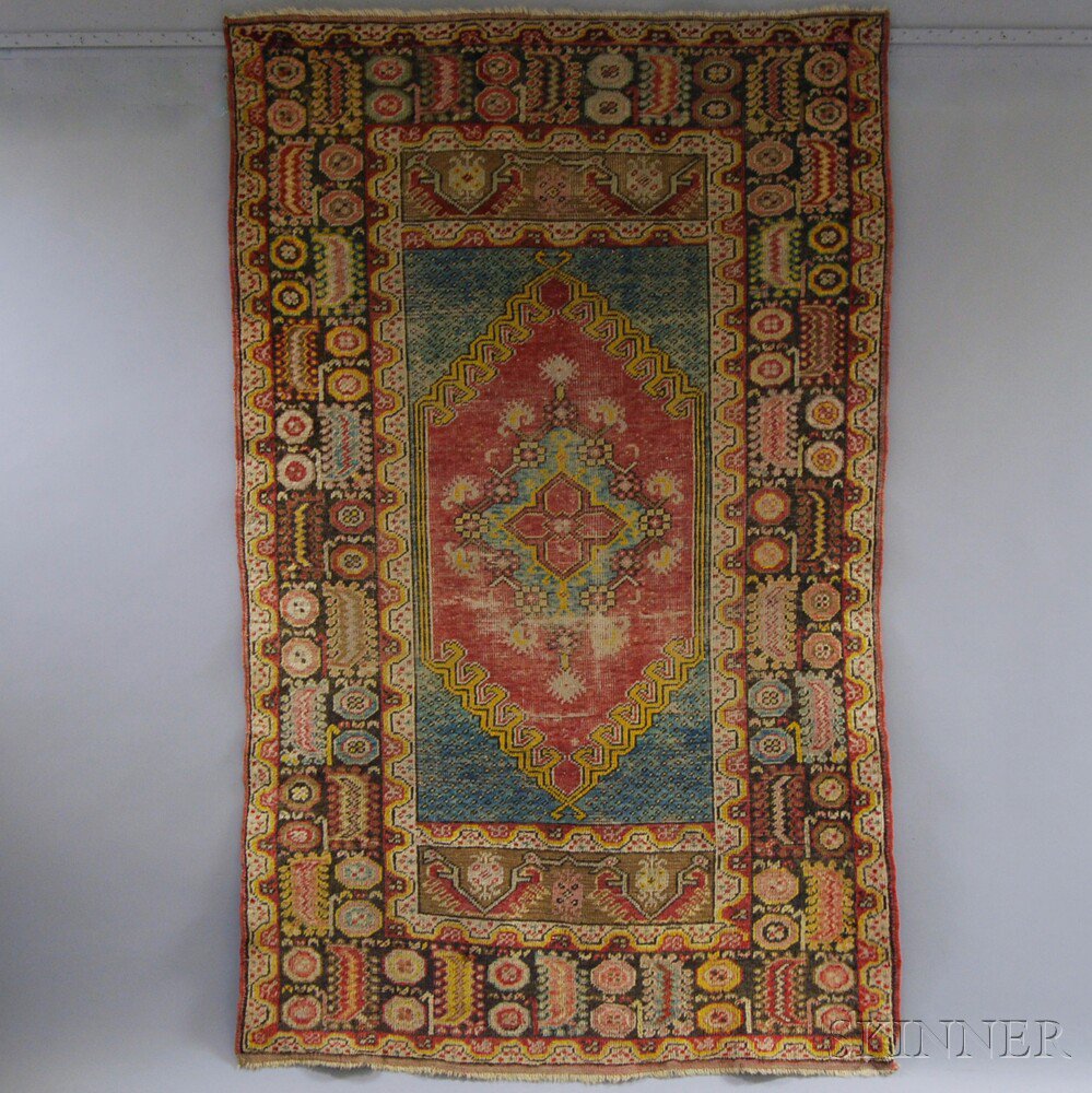 Appraisal: Giordes Rug West Anatolia late th century ft in x