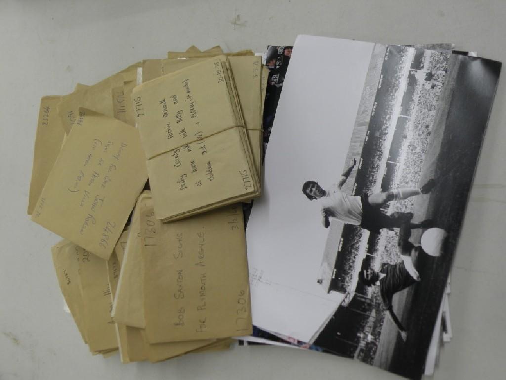 Appraisal: A quantity of press photographs relating to Derby County Football