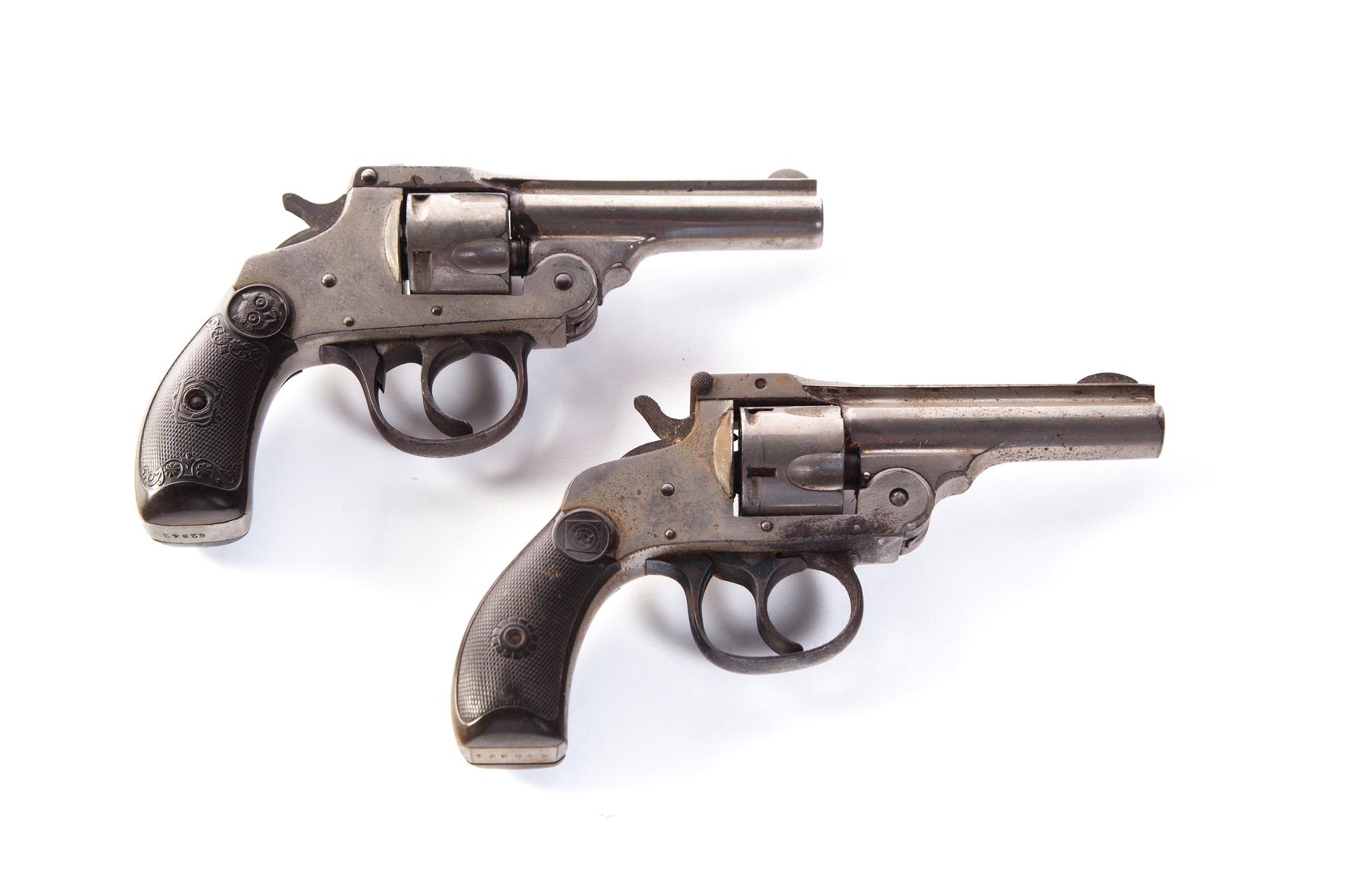 Appraisal: TWO AMERICAN REVOLVERS Pre- Harrington and Richardson Arms Company five-shot