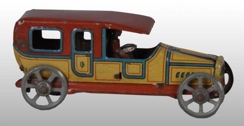 Appraisal: Tin Automobile Penny Toy Description German Separate original driver Very