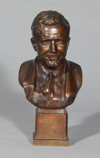 Appraisal: Edmondo Quattrochi bronze sculpture Edmondo Quattrochi American - - ''Wendell