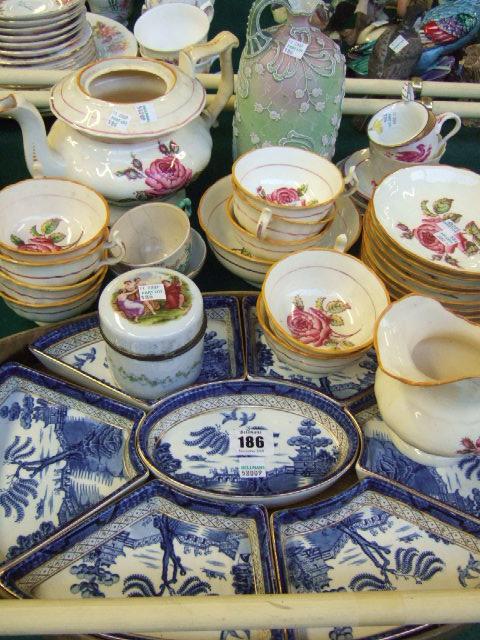 Appraisal: A quantity of ceramics including a Booths picnic set with