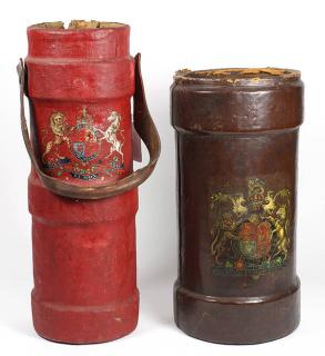 Appraisal: lot of English fire buckets lot of English fire buckets