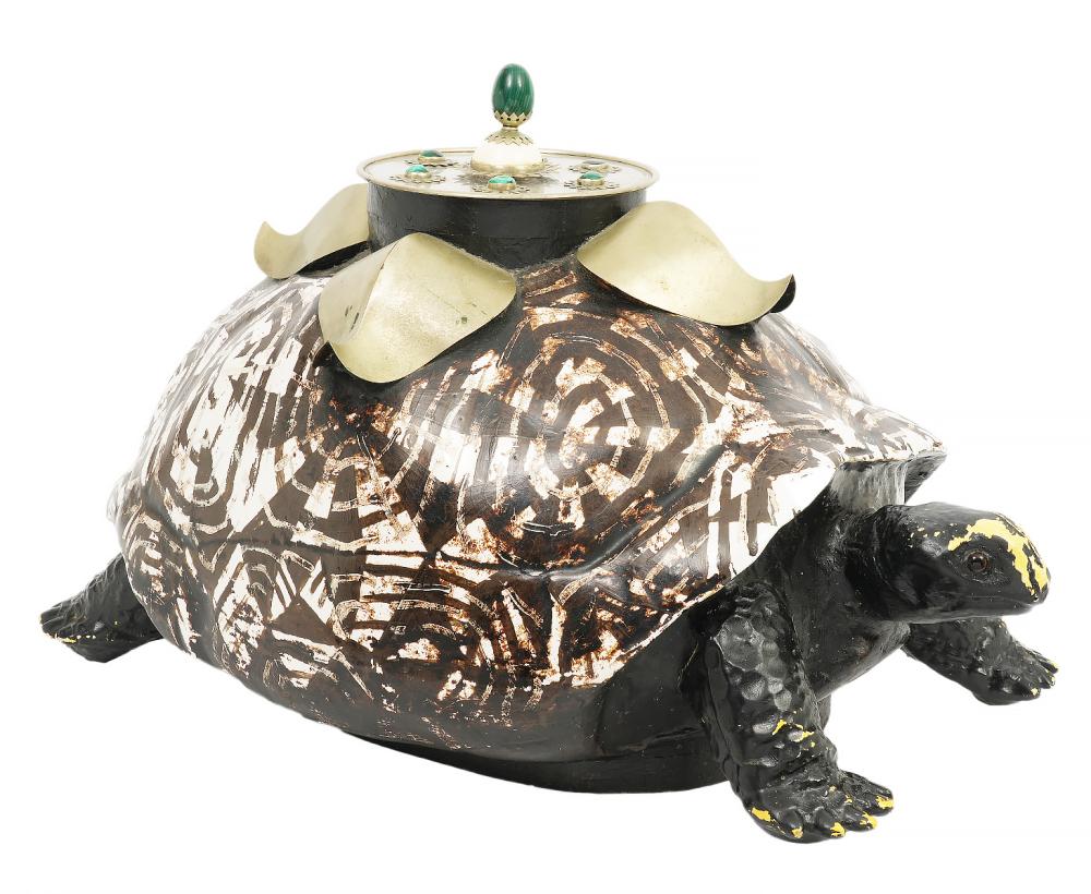 Appraisal: ANTHONY REDMILE RESIN TORTOISE COFFEE TABLEAnthony Redmile British Born Cast