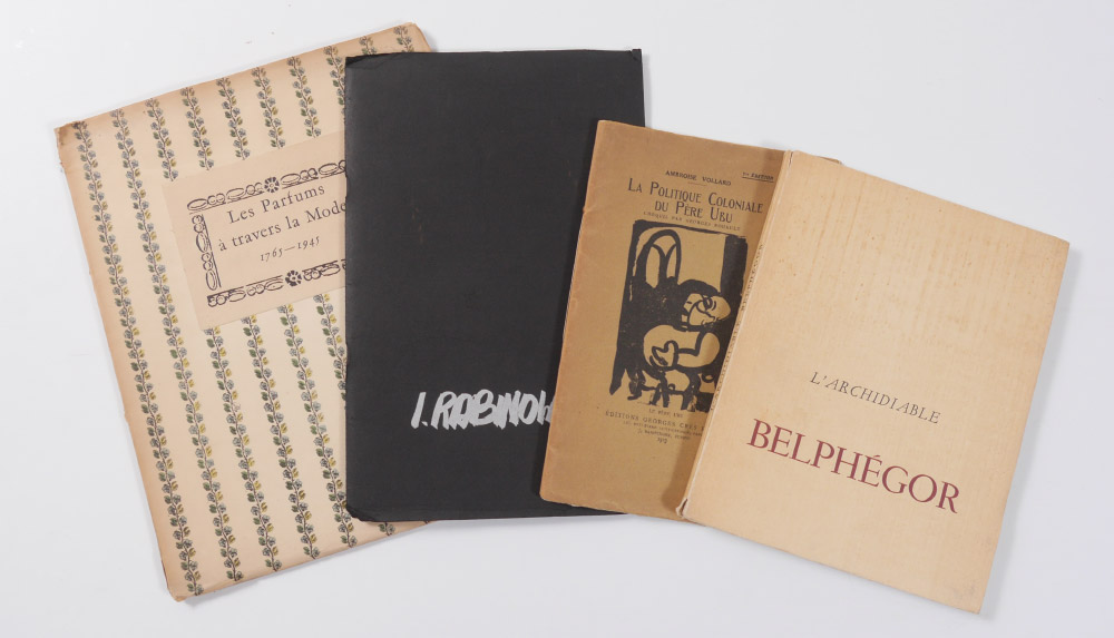 Appraisal: COLLECTION OF VINTAGE FRENCH BOOKS An eclectic collection to include