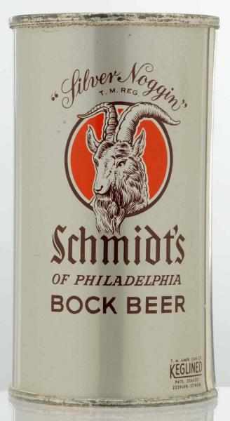 Appraisal: Schmidt's Bock Flat Top Beer Can - Near perfect body